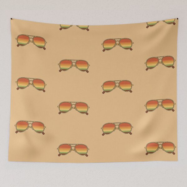 Item preview, Retro Sunset Striped Sunglasses designed and sold by Chiknook.