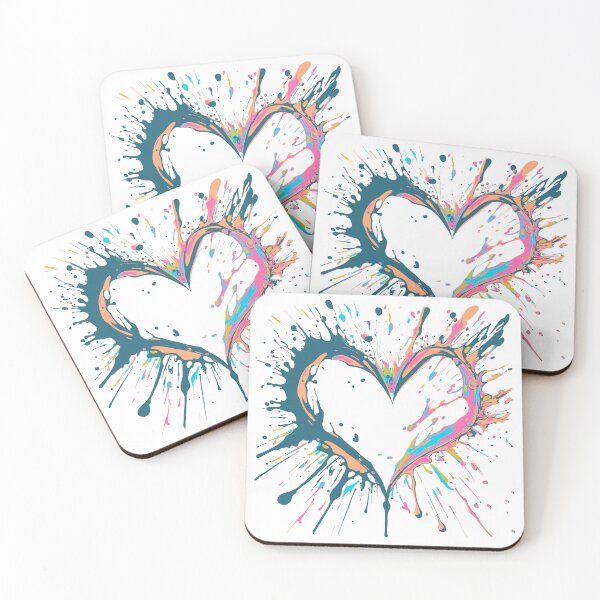 Item preview, Key West inspired Heart designed and sold by Moxie Ink Lady.