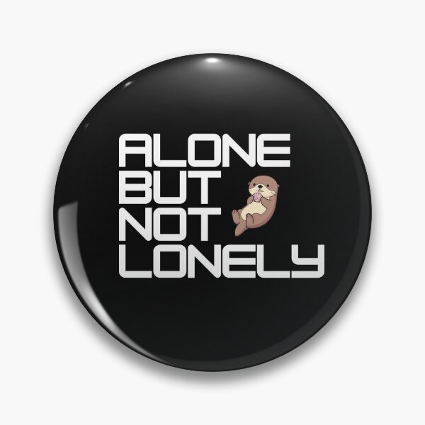 Item preview, Alone But Not Lonely Shirt – Introvert Quote Tee, Minimalist Self Love Typography, Anti Social Aesthetic Gift for Independent Women & Quiet Souls designed and sold by AppleMe.