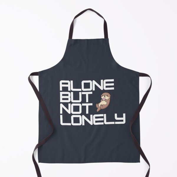 Item preview, Alone But Not Lonely Shirt – Introvert Quote Tee, Minimalist Self Love Typography, Anti Social Aesthetic Gift for Independent Women & Quiet Souls designed and sold by AppleMe.