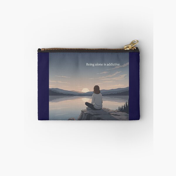 Item preview, Being alone is addictive designed and sold by Gene Arts.