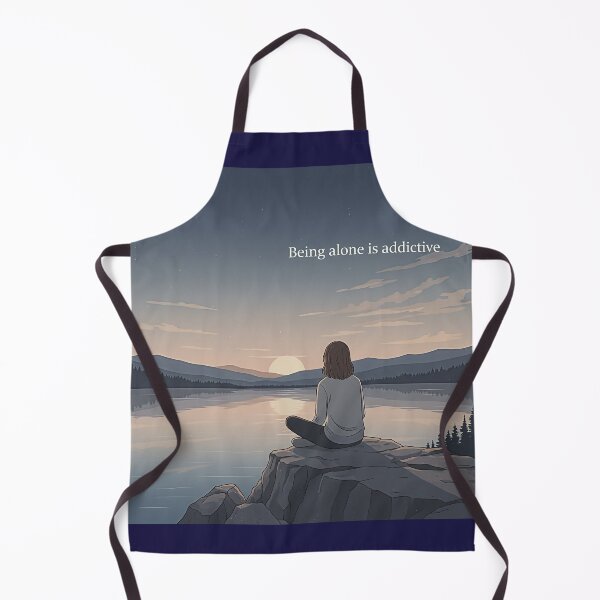 Item preview, Being alone is addictive designed and sold by Gene Arts.