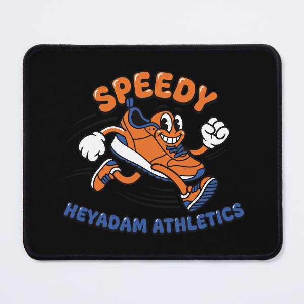 Item preview, Speedy Running Shoe Mascot - Retro Rubber Hose Athletic Art designed and sold by Mdozet.
