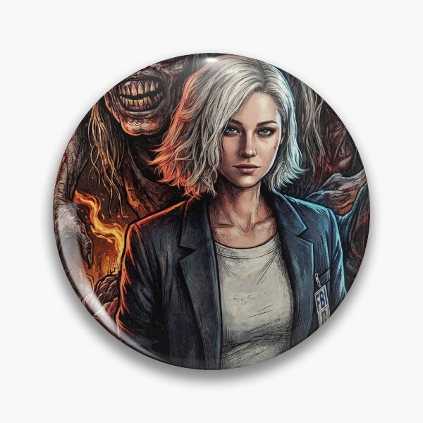 Item preview, Grace Ashcroft Resident Evil Requiem Alyssa Mom Daughter Fan Art designed and sold by Senpaiwaves.