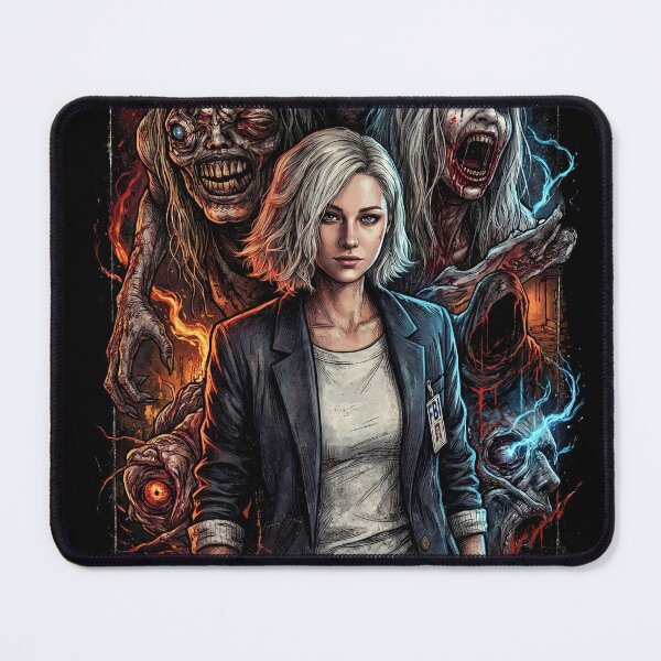 Item preview, Grace Ashcroft Resident Evil Requiem Alyssa Mom Daughter Fan Art designed and sold by Senpaiwaves.