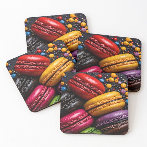 Item preview, Midnight Rainbow Macaron Collection designed and sold by Kaleidoscope Print.