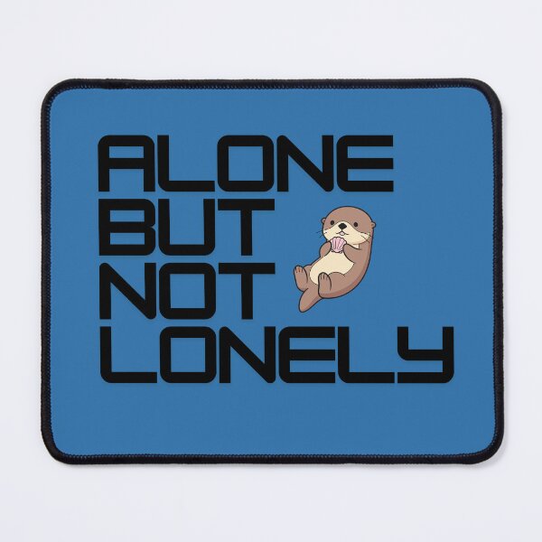 Item preview, Alone But Not Lonely Shirt – Introvert Quote Tee, Minimalist Self Love Typography, Anti Social Aesthetic Gift for Independent Women & Quiet Souls designed and sold by AppleMe.