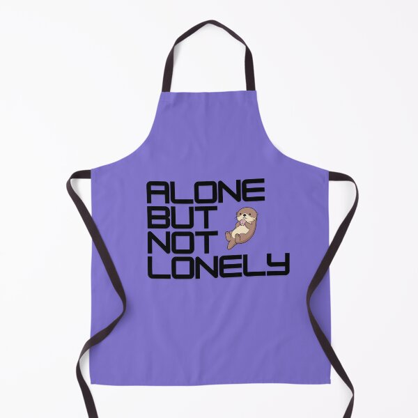 Item preview, Alone But Not Lonely Shirt – Introvert Quote Tee, Minimalist Self Love Typography, Anti Social Aesthetic Gift for Independent Women & Quiet Souls designed and sold by AppleMe.