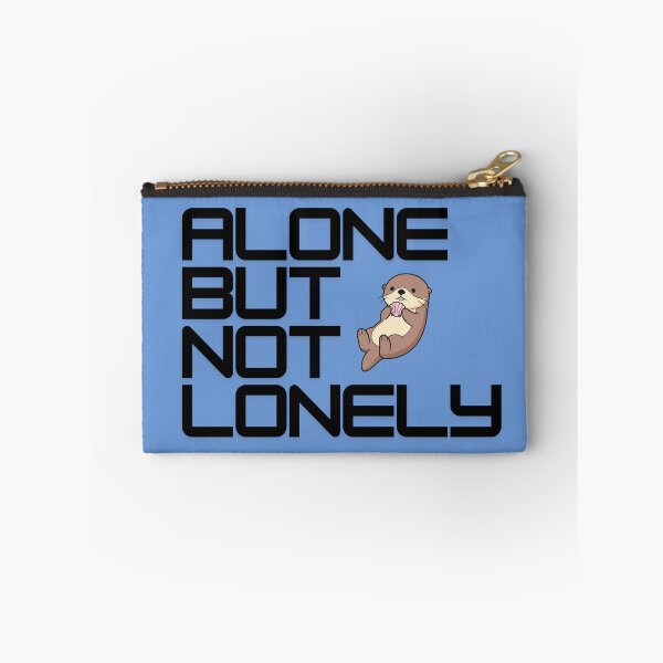Item preview, Alone But Not Lonely Shirt – Introvert Quote Tee, Minimalist Self Love Typography, Anti Social Aesthetic Gift for Independent Women & Quiet Souls designed and sold by AppleMe.