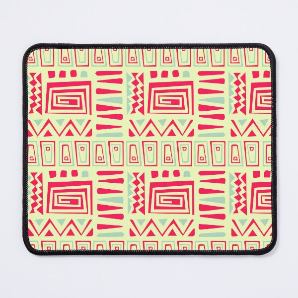 Item preview, Classic Yellow Tiki Tile - Ethnic Polynesian Tribal - Gifts For Father designed and sold by RoyalStarsPatts.