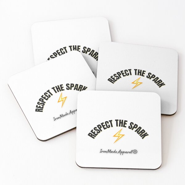 Item preview, Respect The Spark T-Shirt – Electrician Pride Workwear Shirt for Skilled Trades designed and sold by IronMade Apparel.