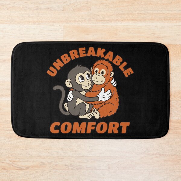 Item preview, Panch Monkey Heartwarming Hug - Retro Mascot Comfort Art designed and sold by Mdozet.