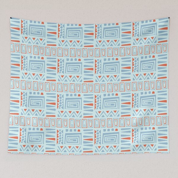 Item preview, Refined Folk Symmetry - Ethnic Polynesian Tribal  - Gifts For Girls designed and sold by RoyalStarsPatts.