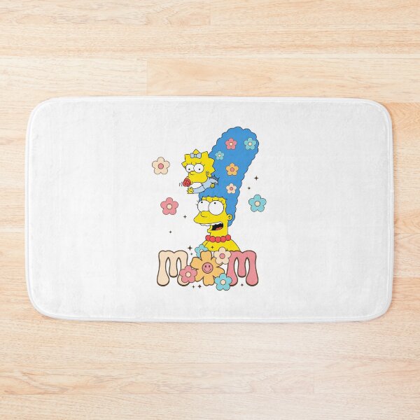 Item preview, Retro Cartoon Mom Flowers - Blue Hair Motherhood Art / The Simpsons designed and sold by Krasnovaovaova.