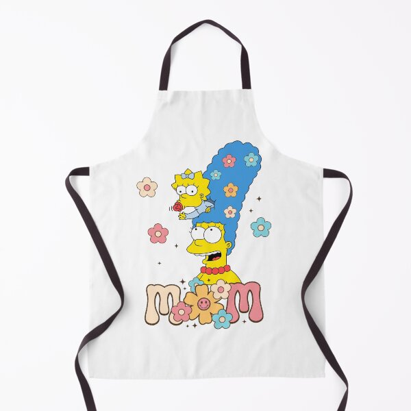 Item preview, Retro Cartoon Mom Flowers - Blue Hair Motherhood Art / The Simpsons designed and sold by Krasnovaovaova.
