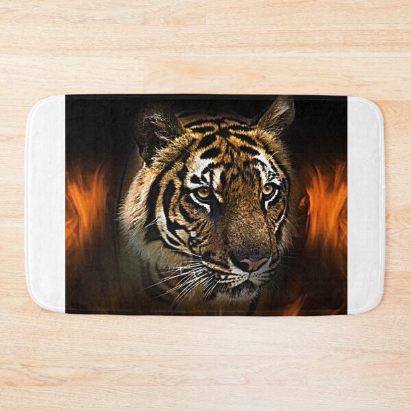 Item preview, Illustration of Tiger From Fire designed and sold by NoxLand.