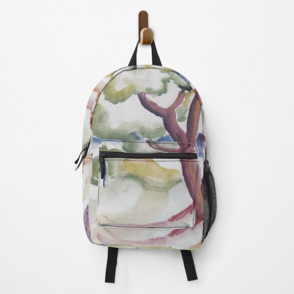 Item preview, Woman with pitcher under trees designed and sold by SharonTheFirst.