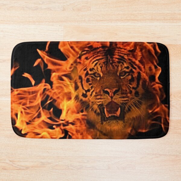 Item preview, Illustration of Tiger From Fire designed and sold by NoxLand.