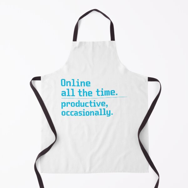 Item preview, Online All The Time. Productive, Occasionally. Humor Remote  designed and sold by Pawsome Quotes.