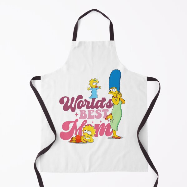 Item preview, World's Best Mom - Cartoon Family Retro Style Art / The Simpsons designed and sold by Krasnovaovaova.