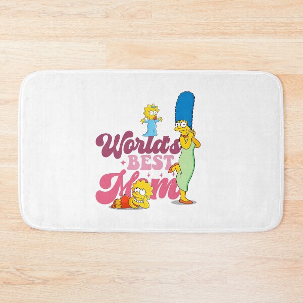 Item preview, World's Best Mom - Cartoon Family Retro Style Art / The Simpsons designed and sold by Krasnovaovaova.