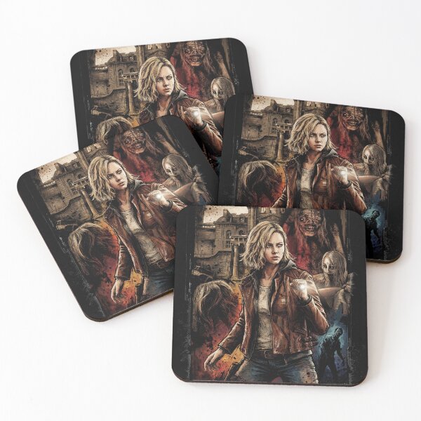 Item preview, Resident Evil Requiem Grace Ashcroft Fan Art Horror Portrait Design designed and sold by Senpaiwaves.
