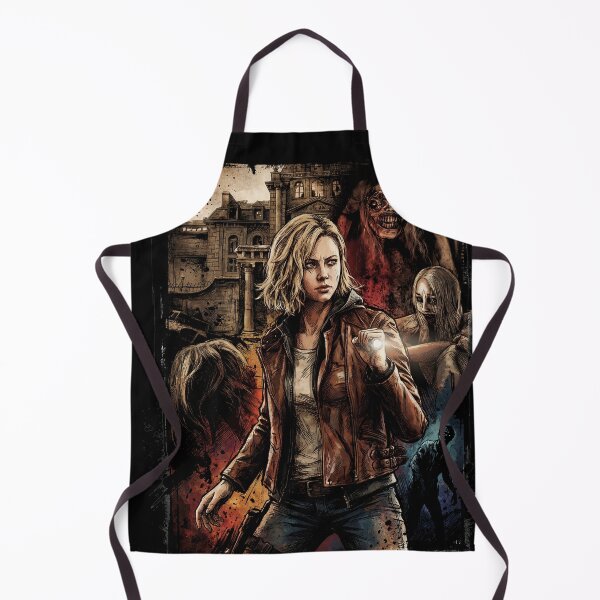 Artikelvorschau, Resident Evil Requiem Grace Ashcroft Fan Art Horror Portrait Design entworfen und verkauft von Senpaiwaves.