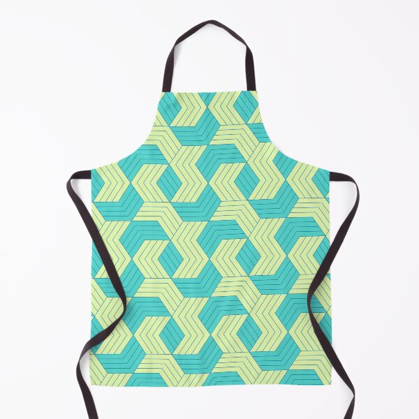 Item preview, Unique Green Hexgonal Checkers - Geometric Abstract Pattern - Gifts For Mom designed and sold by RoyalStarsPatts.