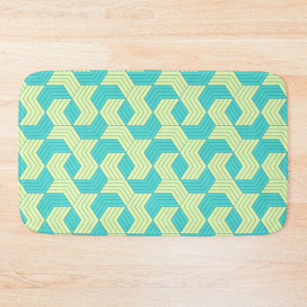 Item preview, Unique Green Hexgonal Checkers - Geometric Abstract Pattern - Gifts For Mom designed and sold by RoyalStarsPatts.