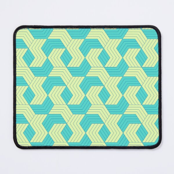Item preview, Unique Green Hexgonal Checkers - Geometric Abstract Pattern - Gifts For Mom designed and sold by RoyalStarsPatts.