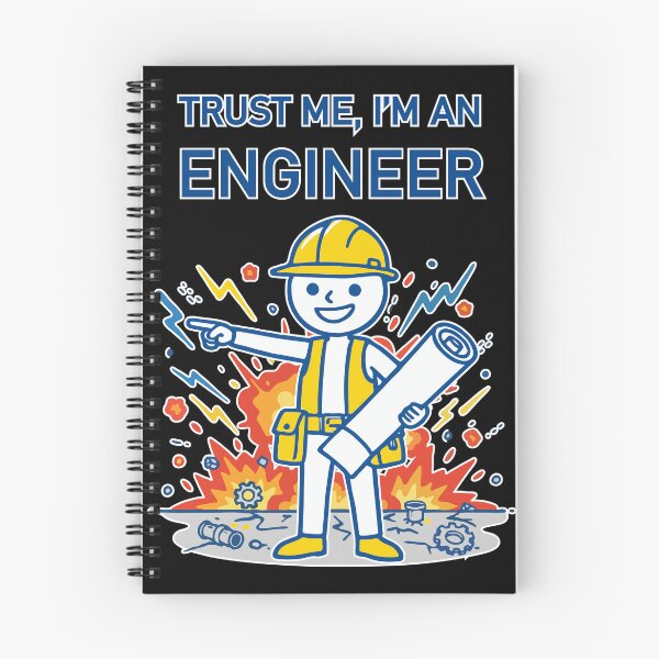 Item preview, Trust Me, I'm an Engineer designed and sold by Moxie Ink Lady.