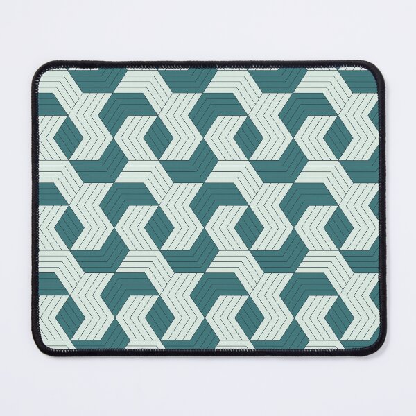 Item preview, Refined Green Honey Interlocking - Geometric Abstract Pattern - Gifts For Sister designed and sold by RoyalStarsPatts.