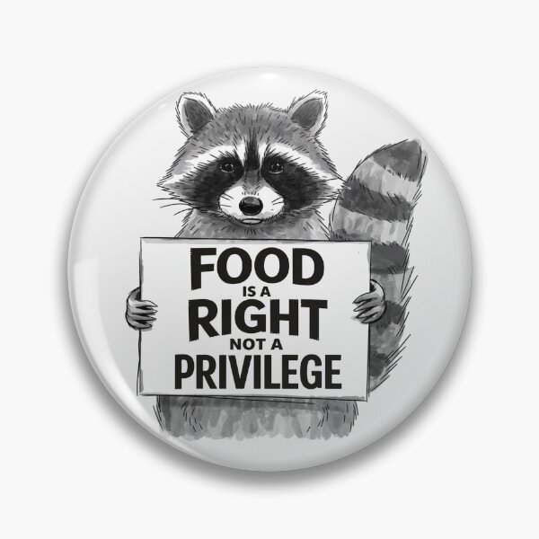 Item preview, Food Is A Right Not A Privilege designed and sold by ketkacreations.