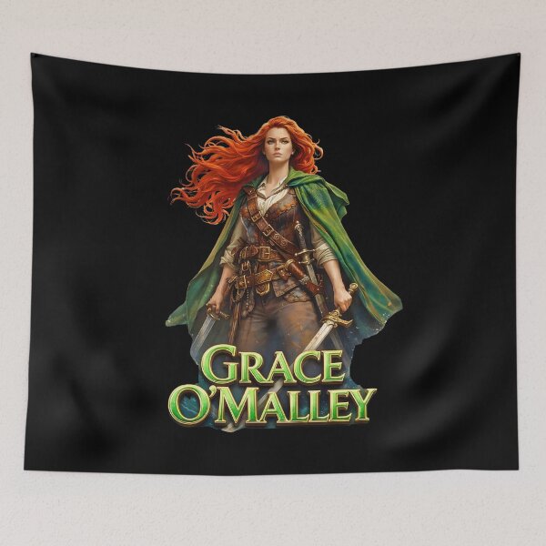 Item preview, Grace O'Malley (c. 1530–1603)  was a 16th-century Irish chieftain, sea captain, and pirate designed and sold by OliDesigns.