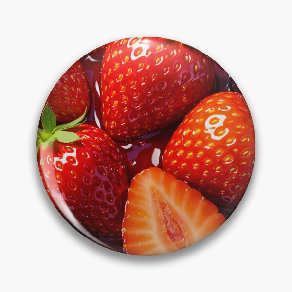 Item preview, Strawberry Syrup Bliss designed and sold by Kaleidoscope Print.