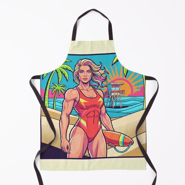 Item preview, Lifeguard of the Neon Shore designed and sold by Gene Arts.