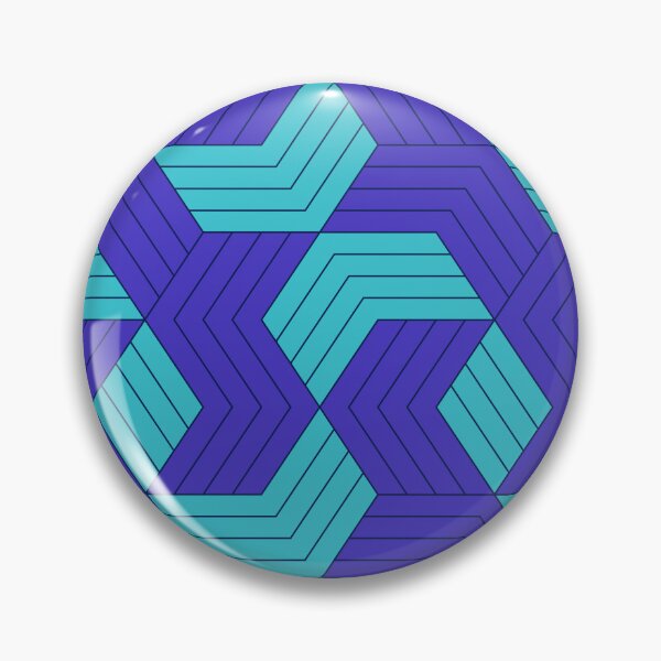 Item preview, High End Blue Hexgonal Checkerboard - Geometric Abstract Pattern - Mother'S Day Gift Ideas designed and sold by RoyalStarsPatts.