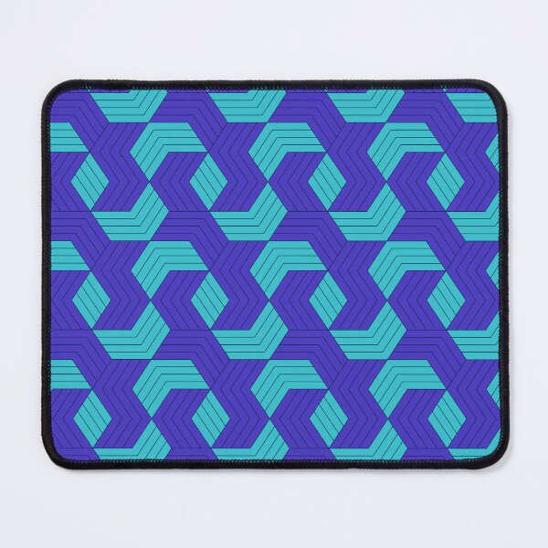 Item preview, High End Blue Hexgonal Checkerboard - Geometric Abstract Pattern - Mother'S Day Gift Ideas designed and sold by RoyalStarsPatts.