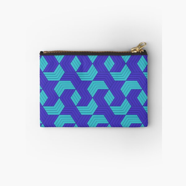 Item preview, High End Blue Hexgonal Checkerboard - Geometric Abstract Pattern - Mother'S Day Gift Ideas designed and sold by RoyalStarsPatts.