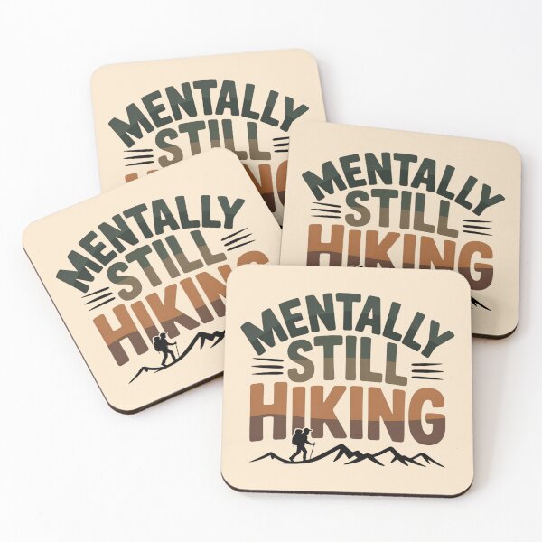 Item preview, Mentally Still Hiking designed and sold by Ink Magic.