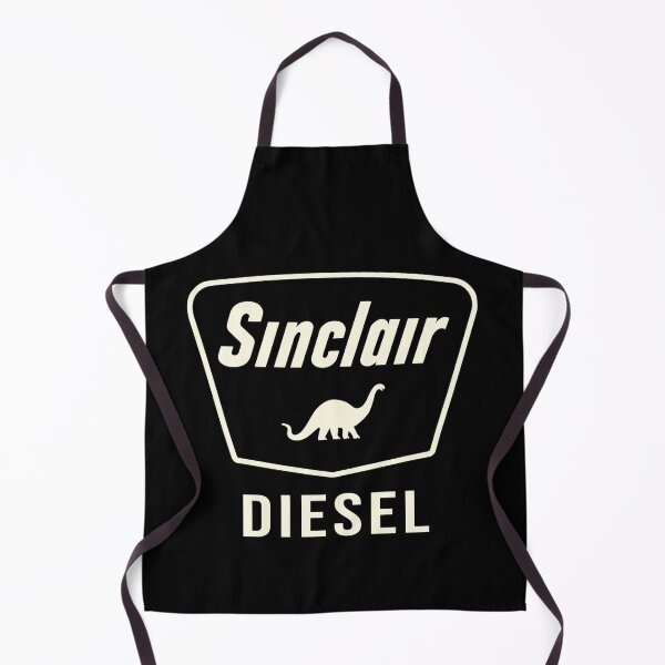 Item preview, Vintage Sinclair Diesel emblem - white print designed and sold by retropetrol.