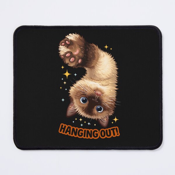 Item preview, Funny Upside Down Cat- Hanging Out Cute Kitty Gift for Cat Lovers designed and sold by ronax23.