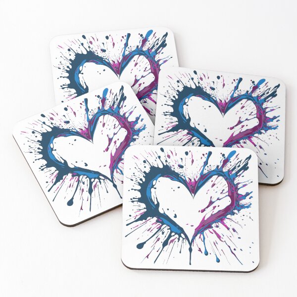 Item preview, Key West inspired Heart designed and sold by Moxie Ink Lady.