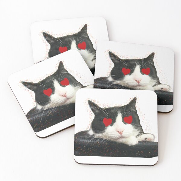 Item preview, Smitten Kitten loves you designed and sold by Bambledriel.