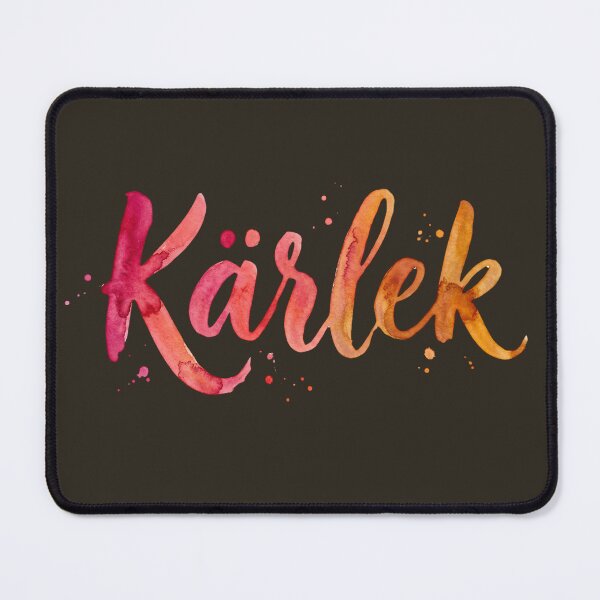 Item preview, Kärlek in Watercolour (Love in Swedish) designed and sold by CalmnessbyChoice.