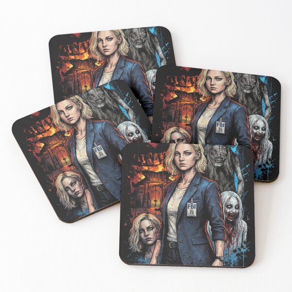 Item preview, Grace Ashcroft RE9 Leon S Kennedy Dual Story Survival Terror Art designed and sold by Senpaiwaves.