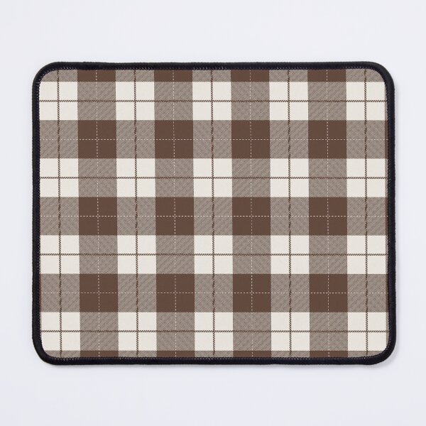 Item preview, Brown And Cream Buffalo Plaid   designed and sold by pattern-archive.