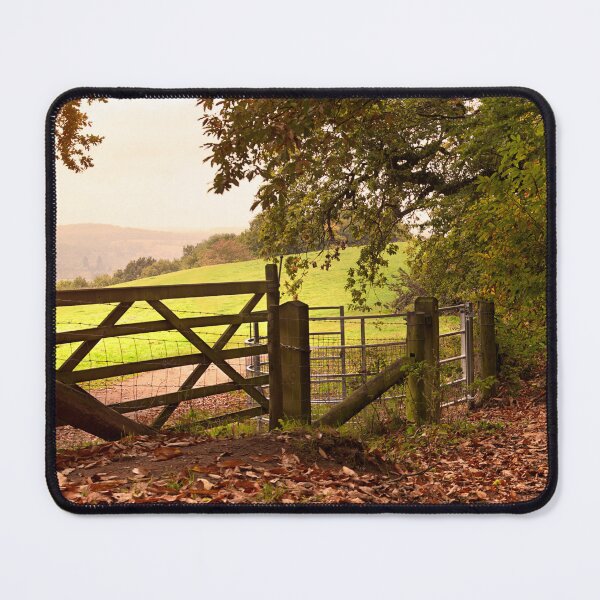 Item preview, Autumn Morning Surrey Hills | England Countryside Sunrise | UK Landscape Photography Print designed and sold by ThatSurreyLife.