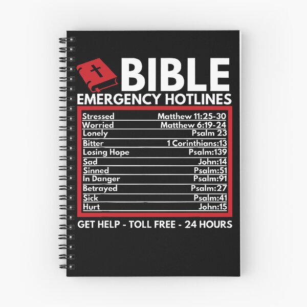 Item preview, Bible Emergency Hotlines designed and sold by coracssnpt.