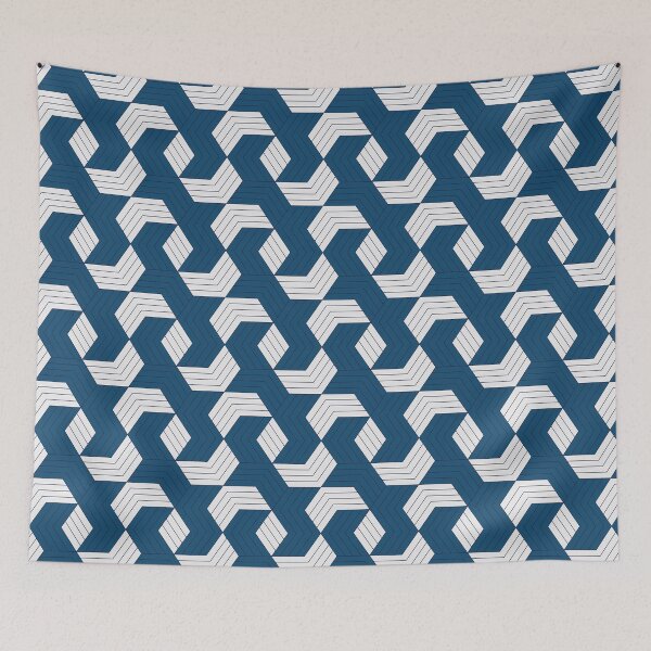 Item preview, Boho Hexagram Print - Abstract Shape Pattern - Retirement Gifts For Women designed and sold by RoyalStarsPatts.